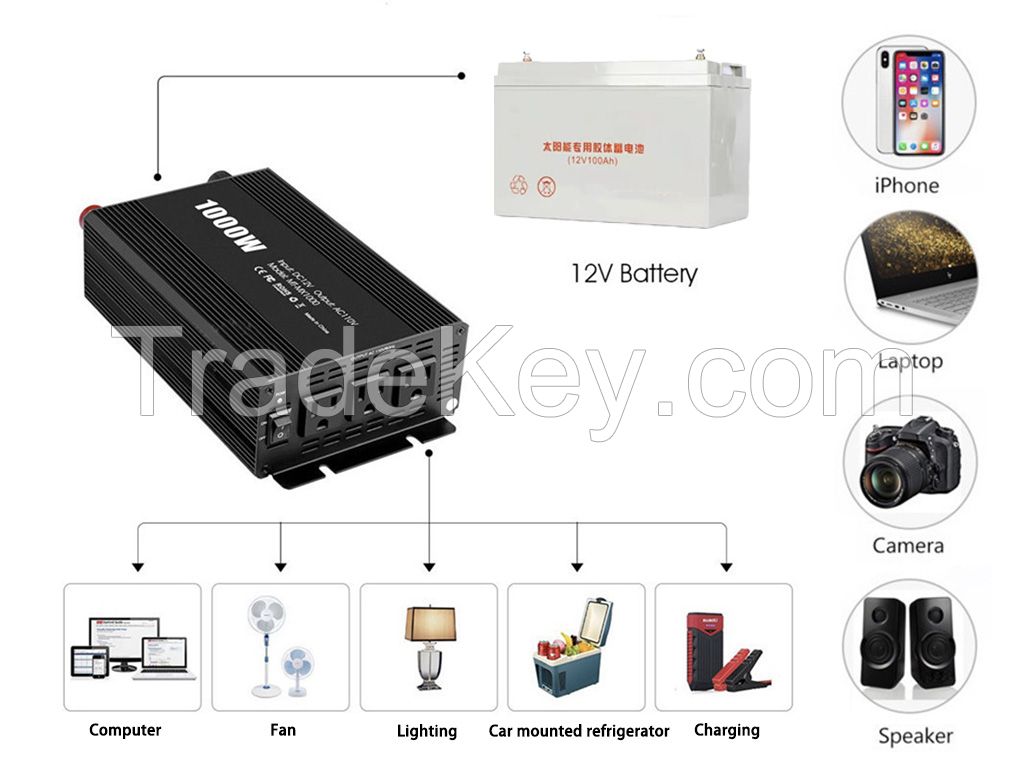 1000W household solar power system