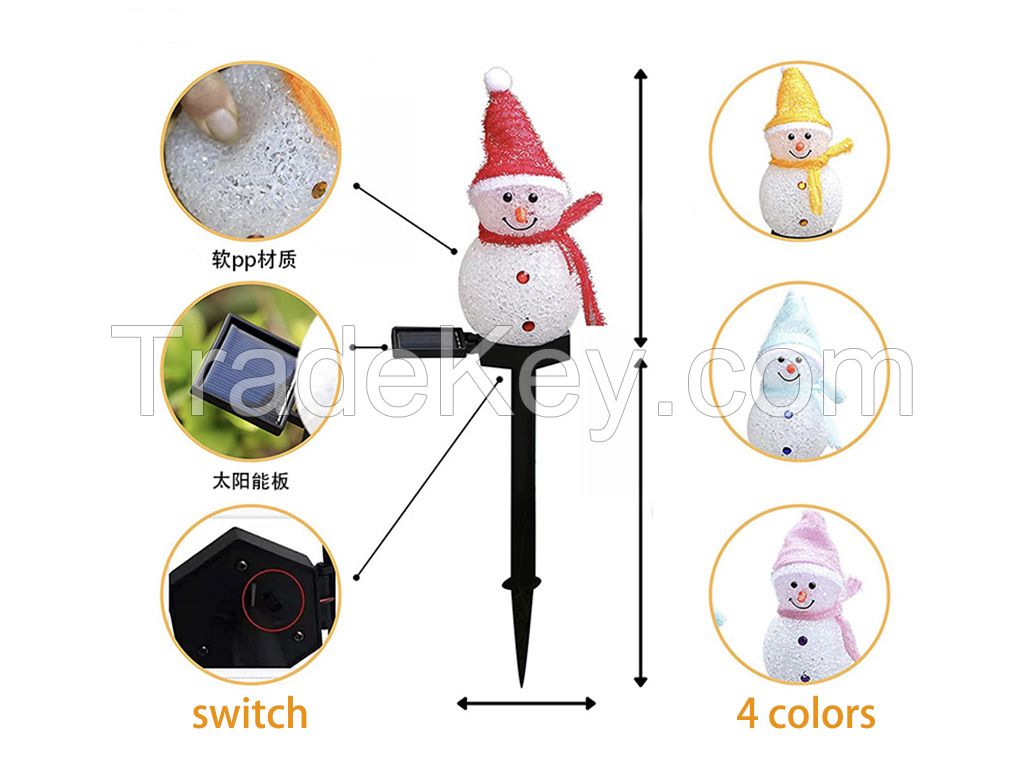 Christmas decorative solar lamp