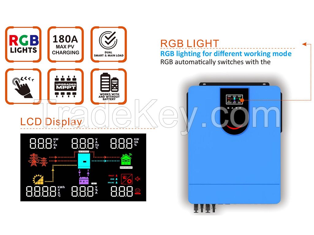 5.5KW Hybrid solar inverter