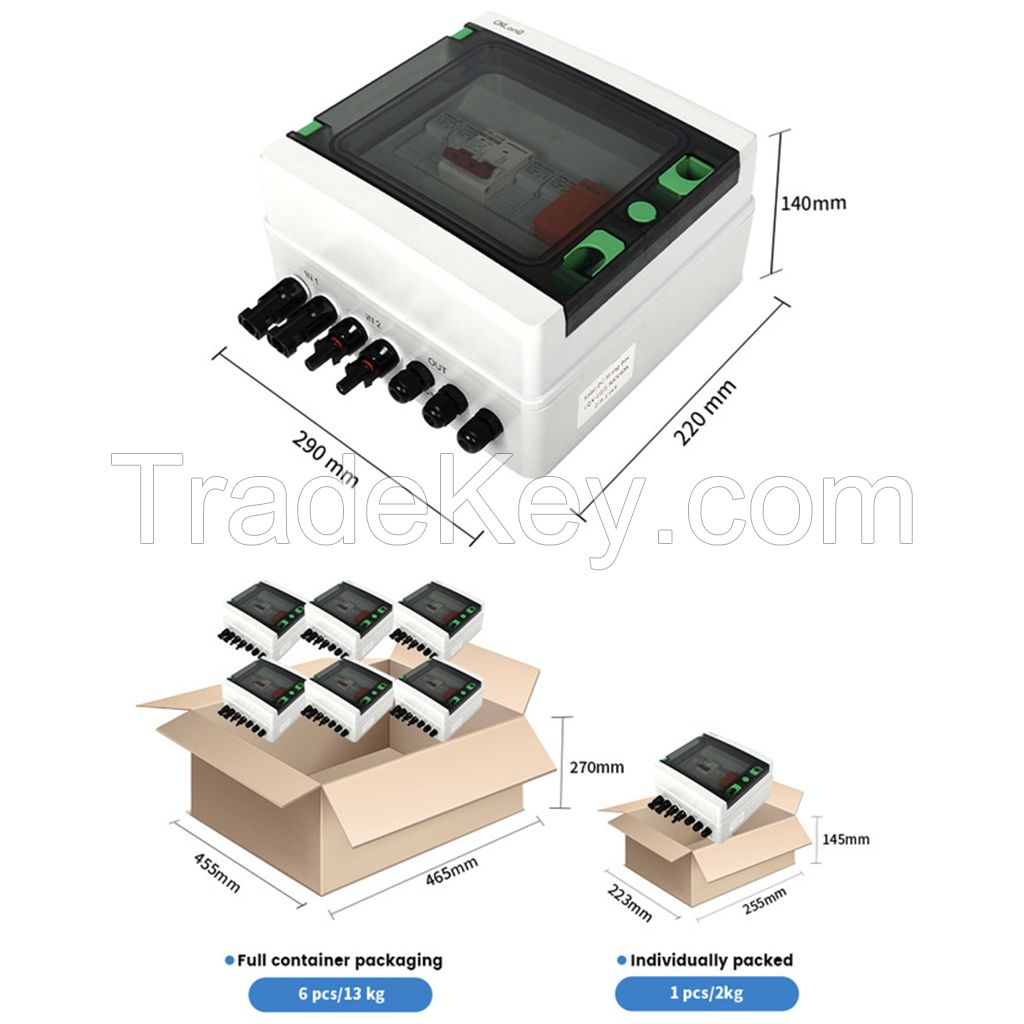 500V 2-1 32A Combiner box