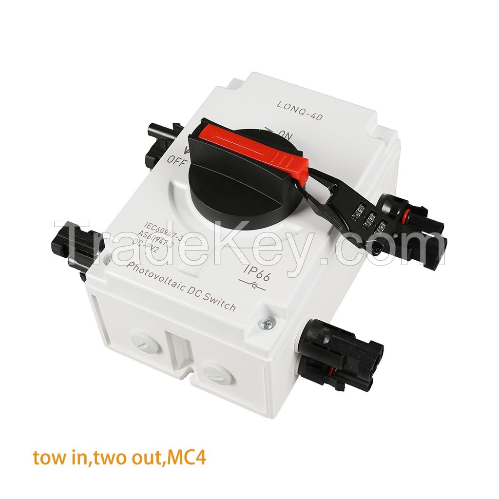 1000V 32A solar DC isolator switch