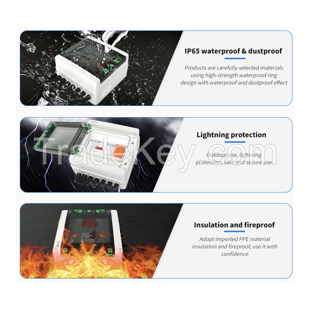 500V 2-1 32A Combiner box