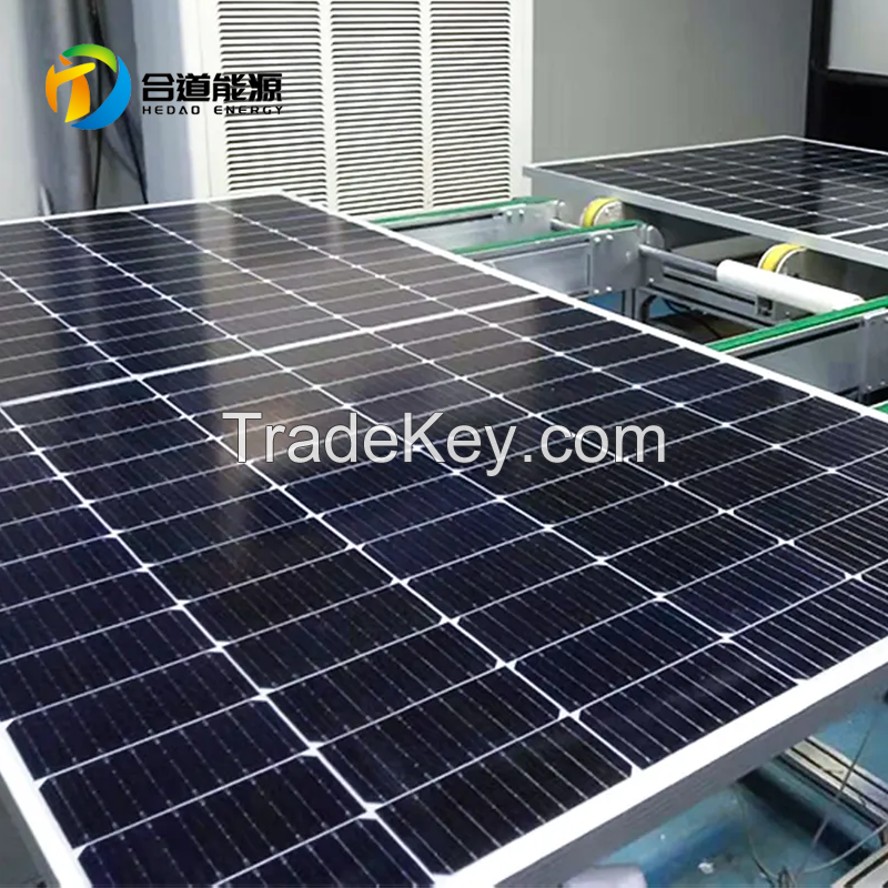 High Efficiency PV Module Half Cell 450W 500W 550W 560Watt Mono cigs Solar Panel Solar System Panels Ready To Ship