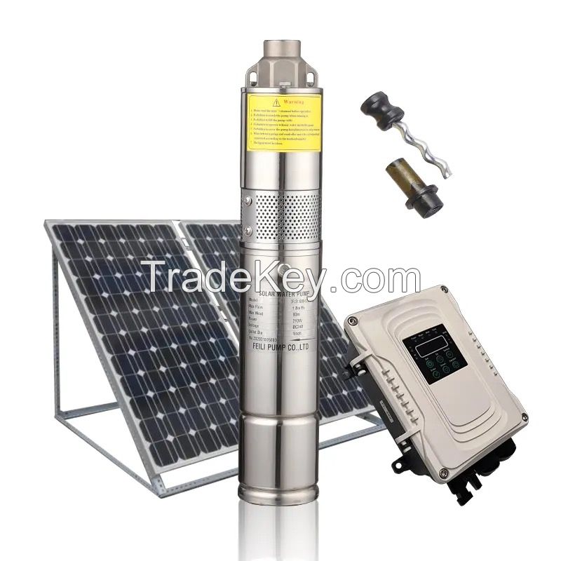 110v 1100w solar pump solar pond pump 101m Max Head,5m/h Max Flow