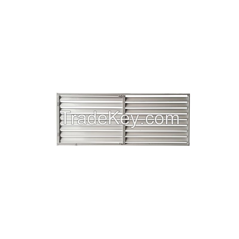  Louver aluminum alloy louver air conditioner louver rain proof louver simple louver cleaning convenient customization