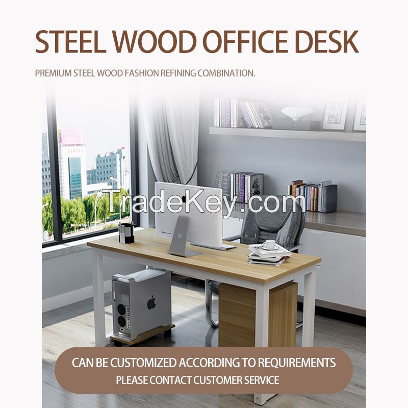 Steel wood desk 2 (customizable)