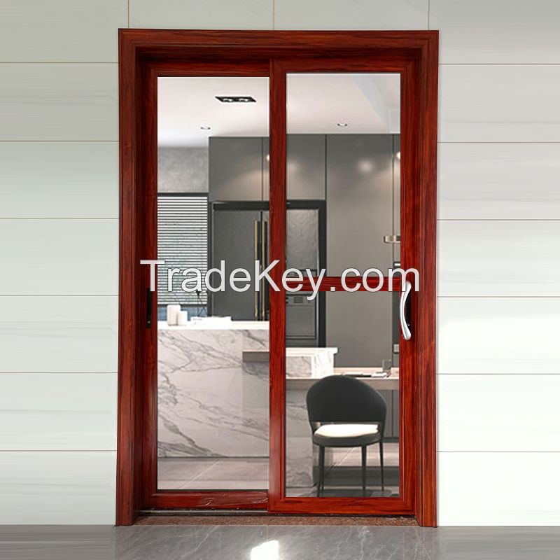 Aluminum alloy sliding door