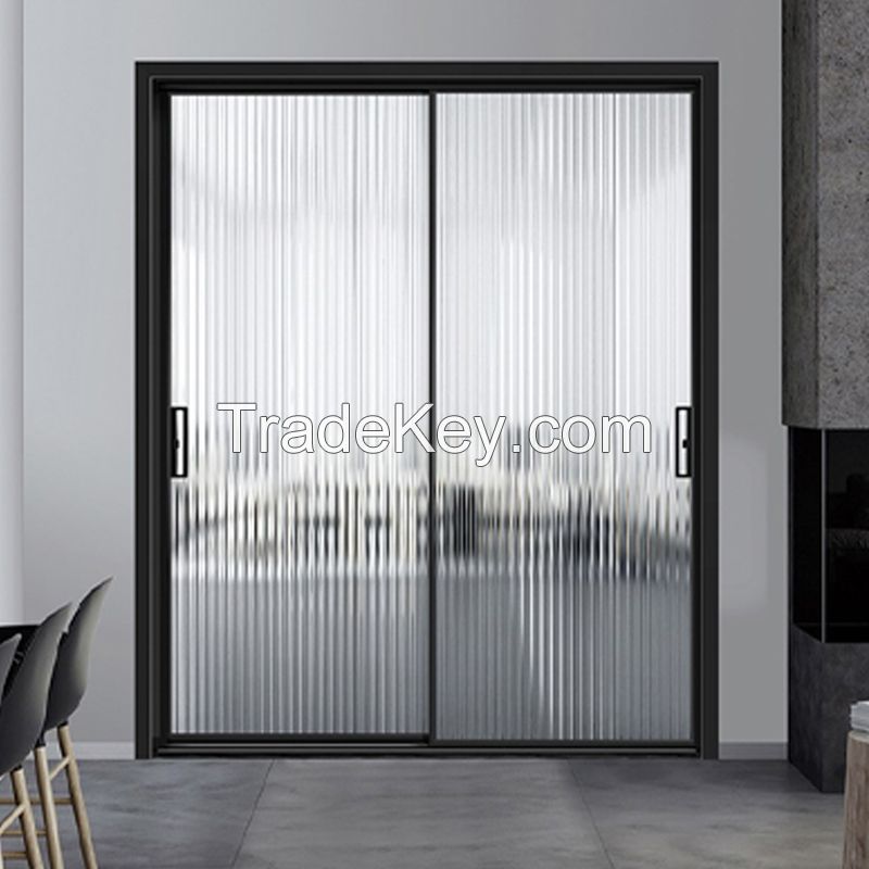 Aluminum alloy sliding door