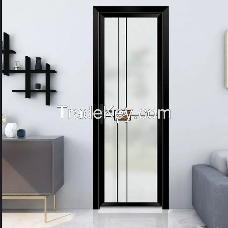 Aluminum flush door