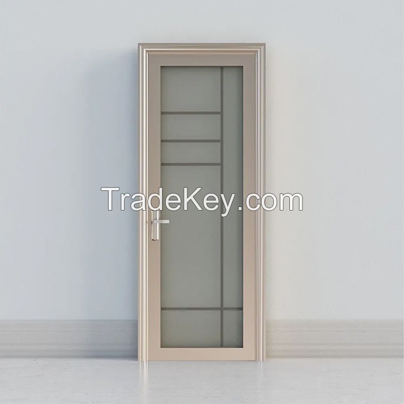 Aluminum flush door