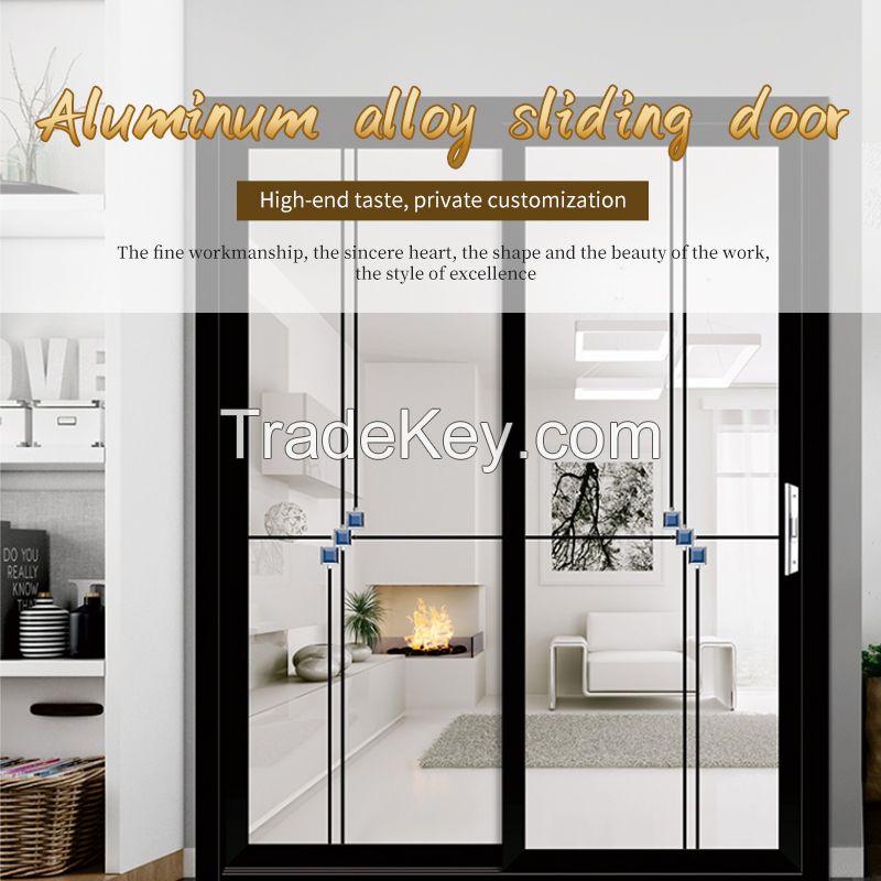 Aluminum alloy sliding door