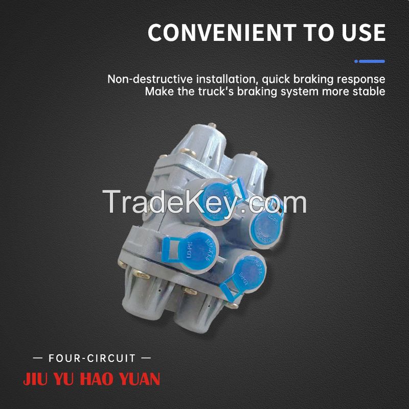 Auto Accessories Relay valve four circuit Customized and detailed consultation with customers