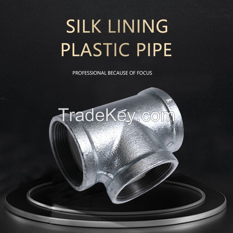 JIHANG PIPE Threaded plastic lined pipe fittings