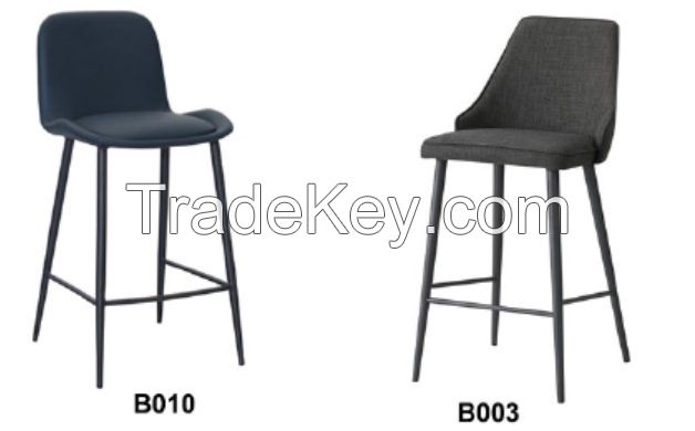 barstool fabric PU seat higher chair