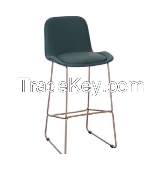 barstool fabric PU seat higher chair