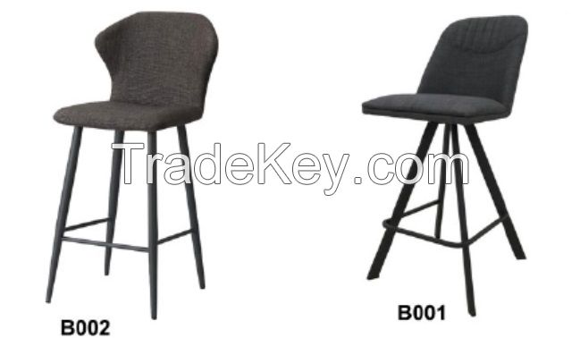 barstool fabric PU seat higher chair