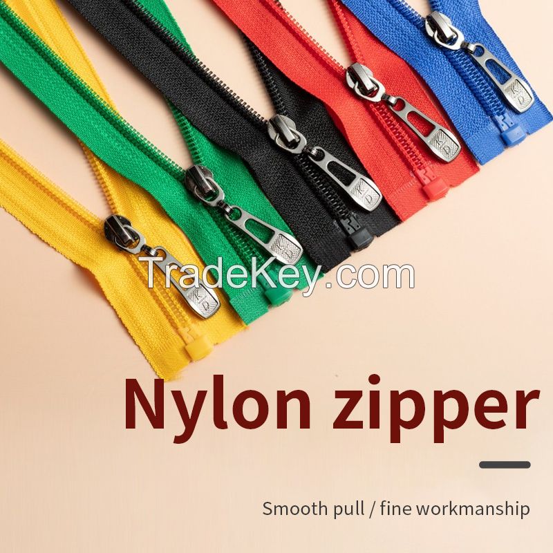 Nylon Zipper(Support Online Order. Specific Price Is Based On Contact. Minimum 10 Pieces)