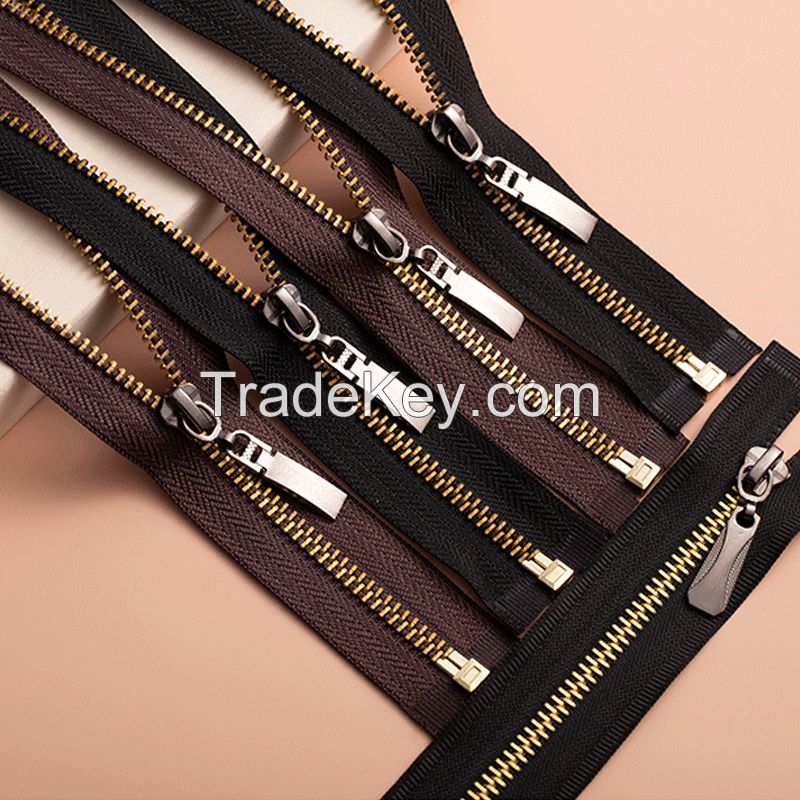 Metal Zipper(Support Online Order. Specific Price Is Based On Contact. Minimum 10 Pieces)