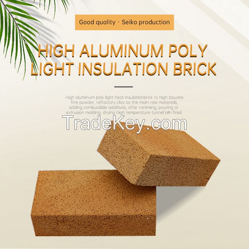 High alumina poly light heat insulation brick, reference price, from 1 ton