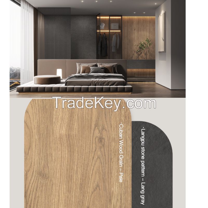 Plank Cuban Wood Grain* Brown Frosted Surface 9*1220*2800