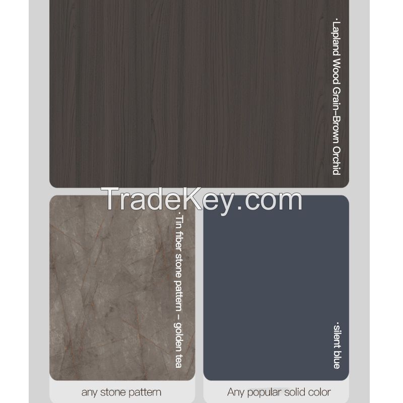 Home Plank Lapland Wood Grain Synchronized Wood Grain*brown blue 9*1220*2800