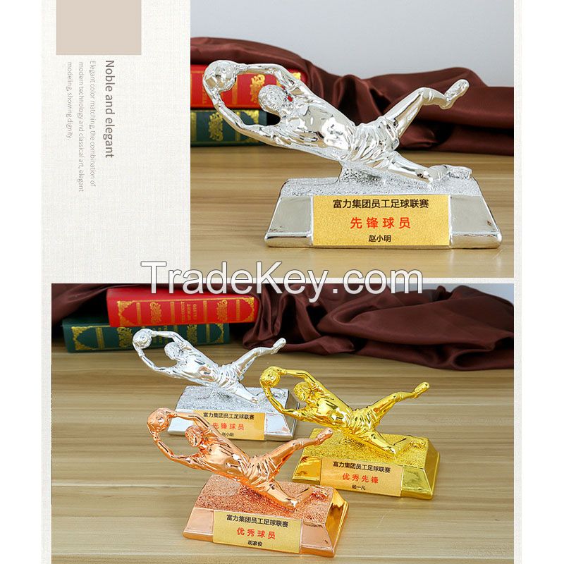 goalkeeper award souvenir decoration