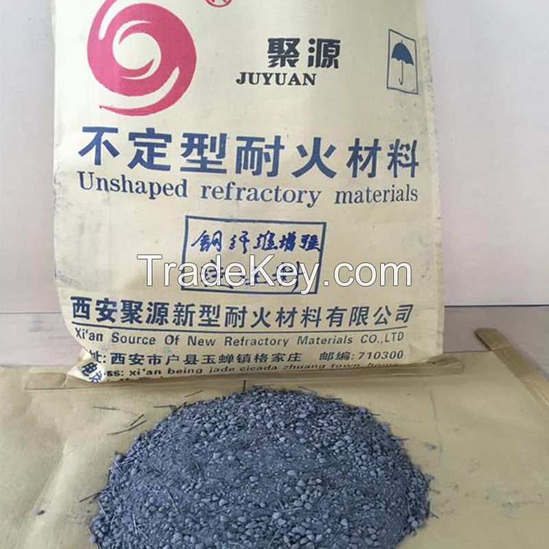 Steel fiber reinforced castable (customized product)