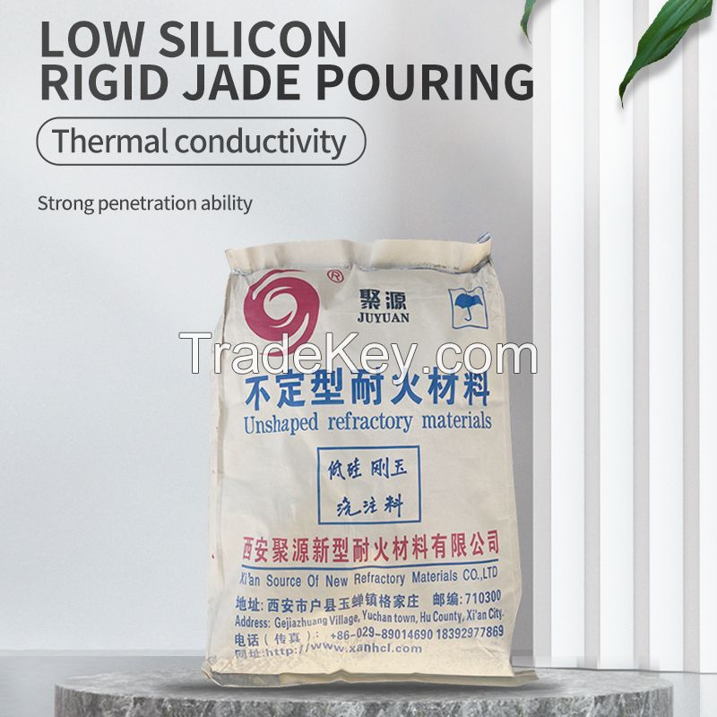 Low silicon corundum castable (customized product)