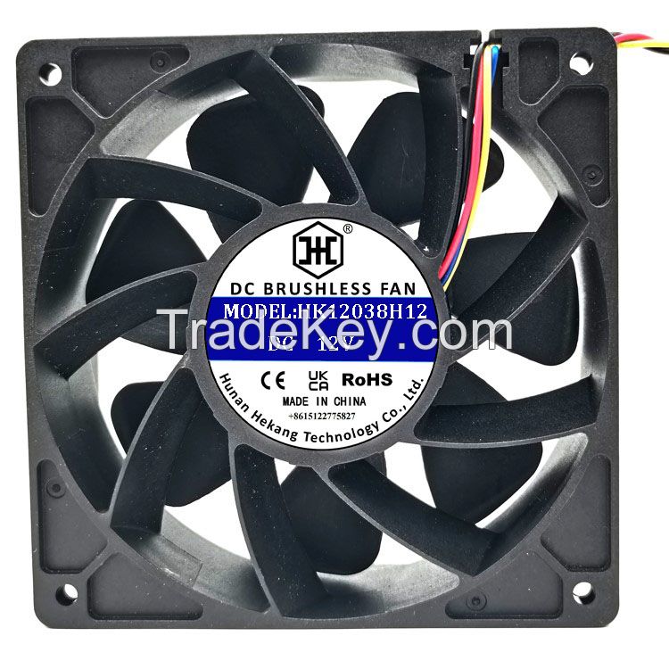 DC 120*120*38mm Turbo Fan