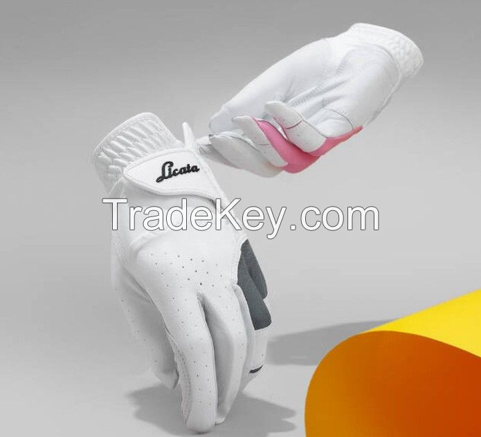 Licata) Solo Stella Sheepskin-based Golf Glove: 1 Set [2 Gloves] (For Women: Size 19)  