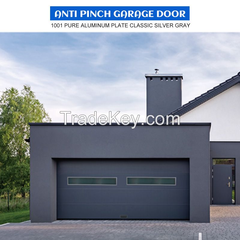 Anti-trap garage door