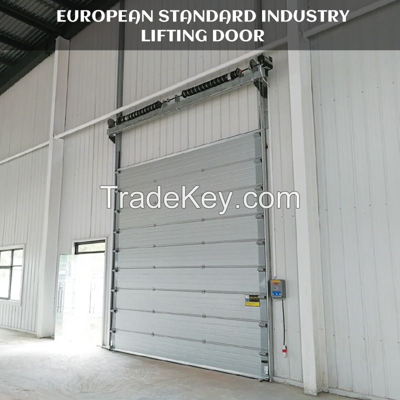 Industrial lifting door