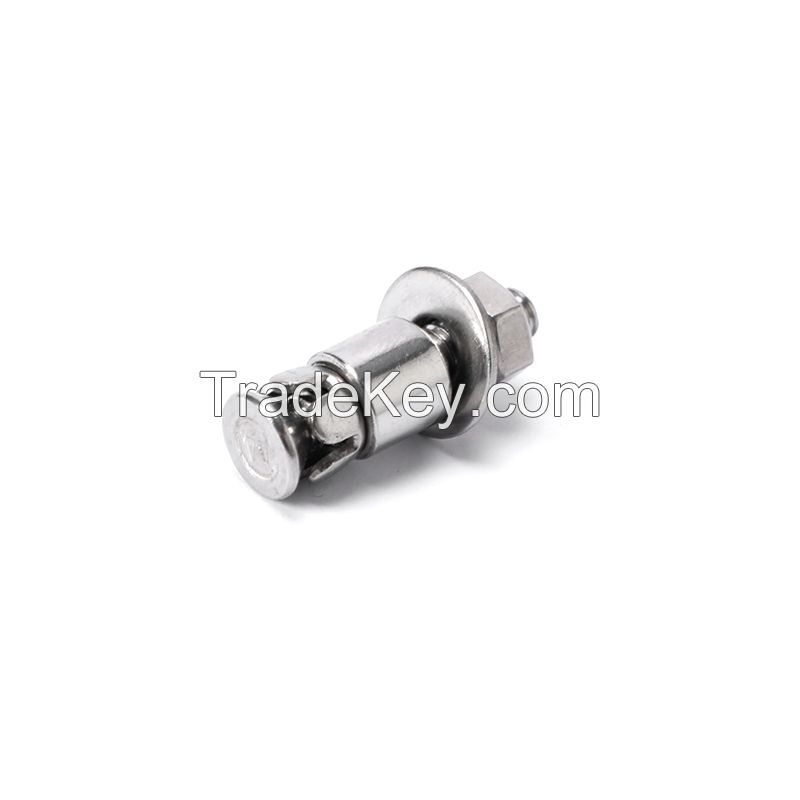 304 stainless steel back bolt is resistant to acid and alkali corrosion, high temperature, easy construction, high safety (can be customized, please contact customer service)