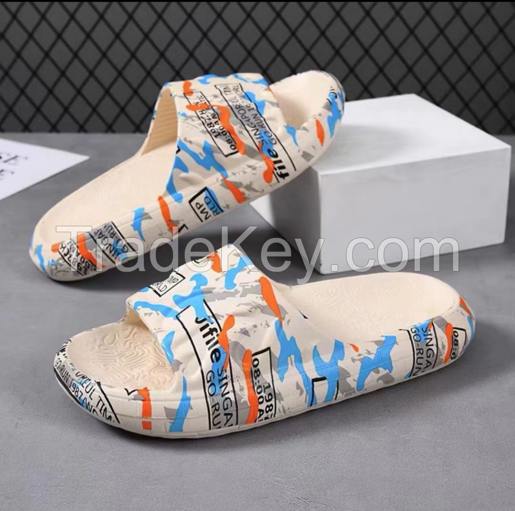 Patterned slippers. Dress fashionably. At least 6000 pairs