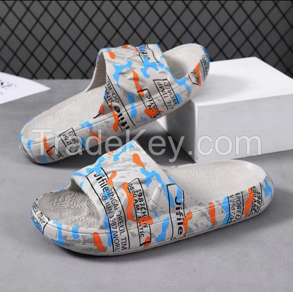 Patterned slippers. Dress fashionably. At least 6000 pairs