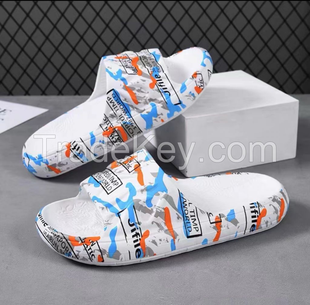 Patterned slippers. Dress fashionably. At least 6000 pairs