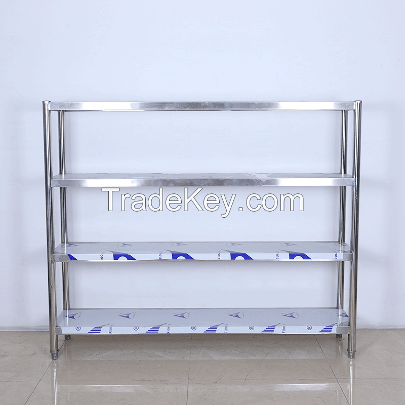 Double pass worktable multi specification storage cabinet with sliding door vegetable cutting board