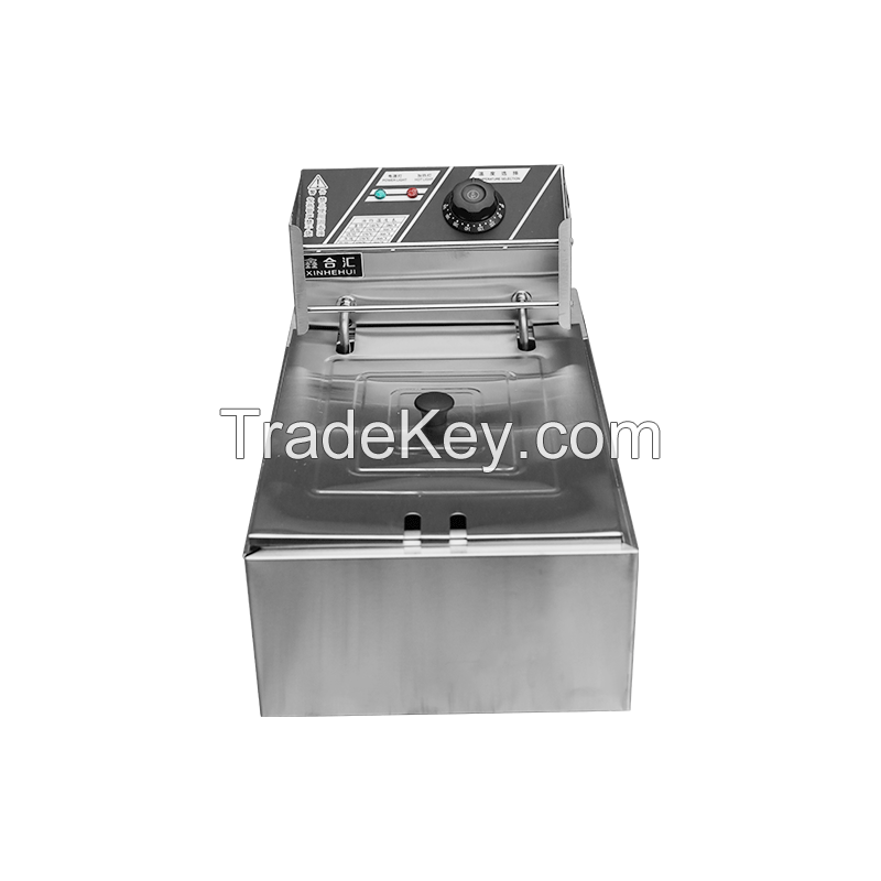 Electric fryer, single / double cylinder electric cake pan, luxury single / double cylinder electric fryer, stall fryer