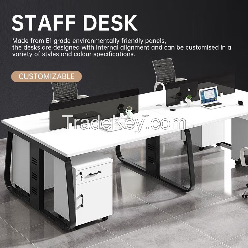 Office furniture-staff desk, reference price, can be customized, details and offers consult customer service