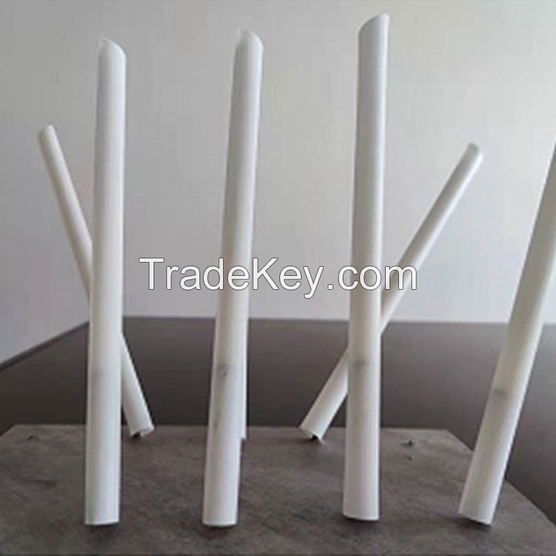 Disposable paper straws degradable bubble tea beverage thickened paper straws individually packaged