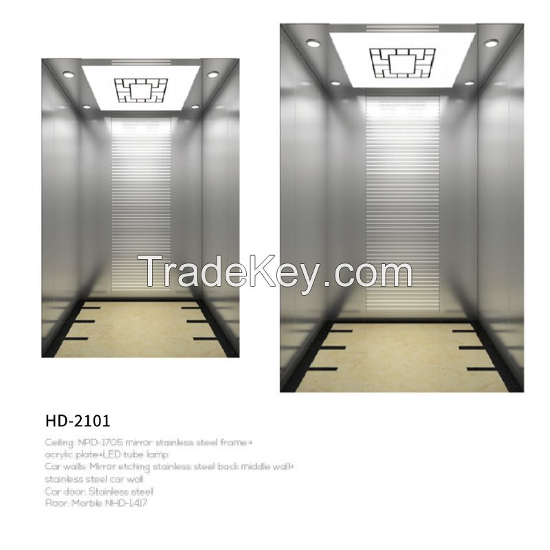 Machine room passenger elevator-HD2000-EMA-C