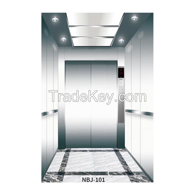 Elevator with machine room