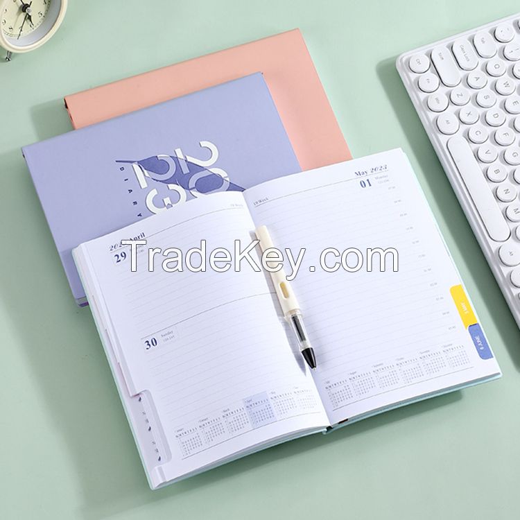 2023 365-day schedule book time management daily planner