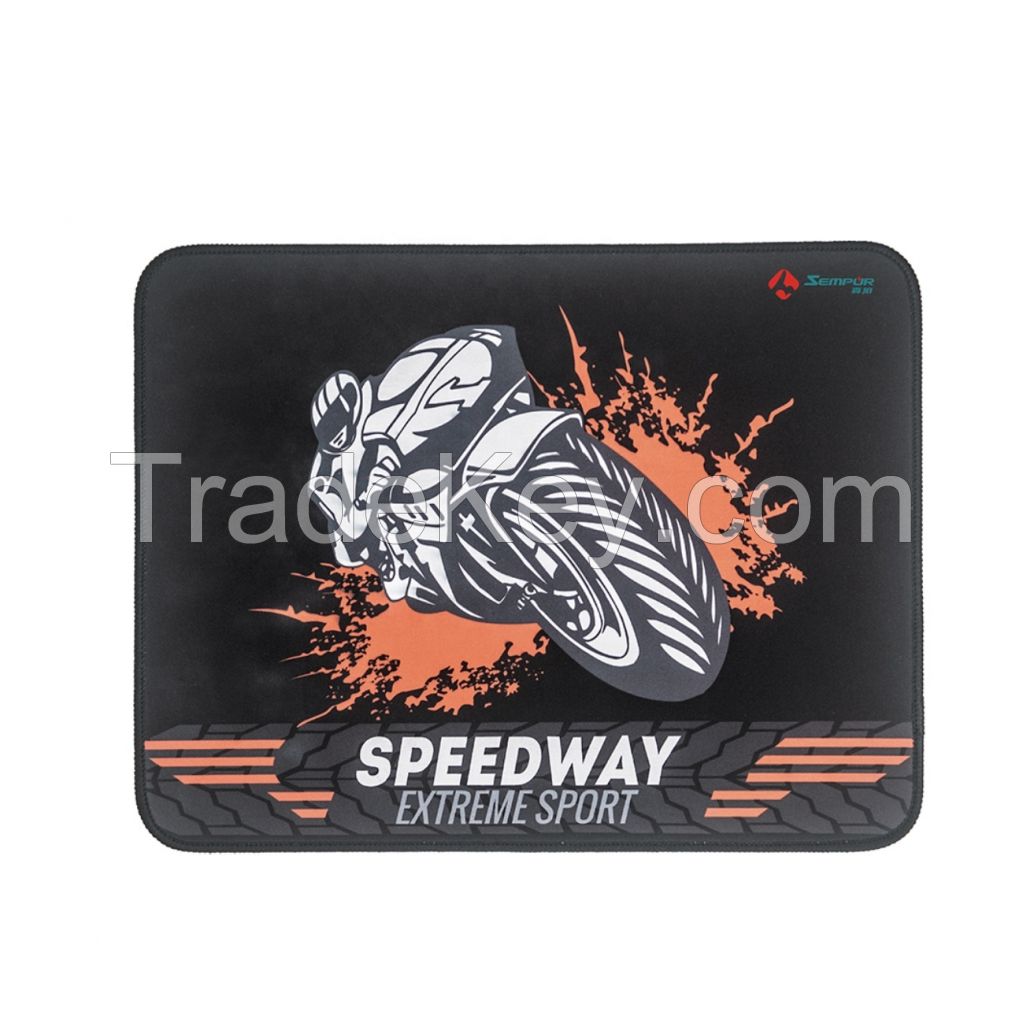 Heat transfer printed gaming mouse pad