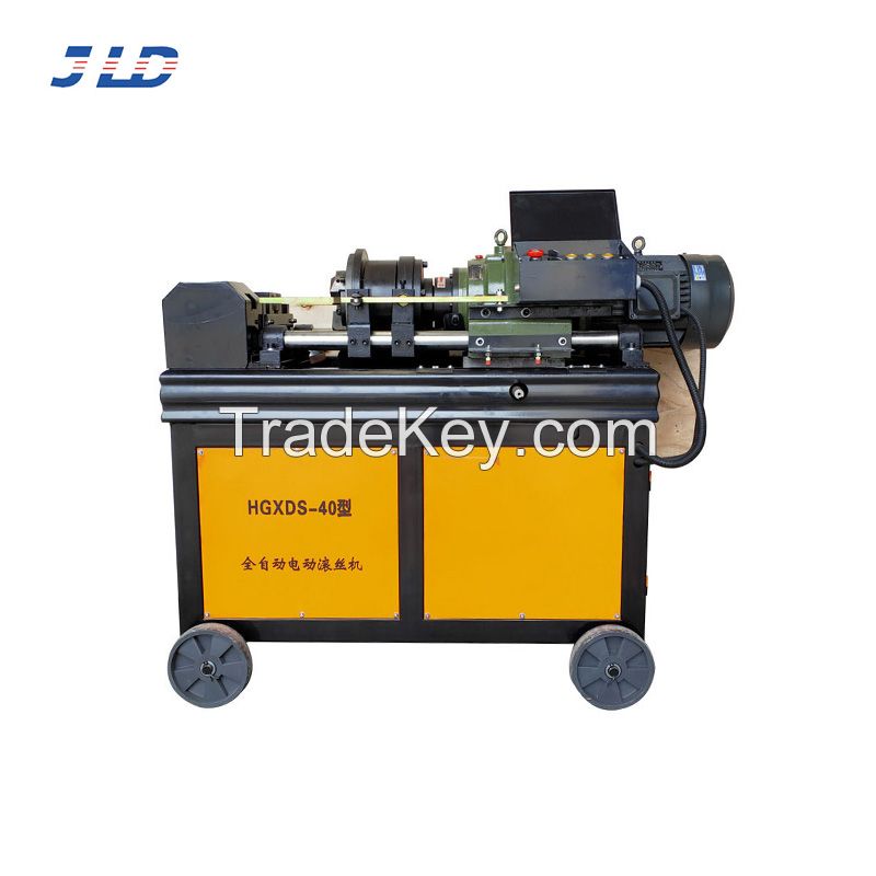 Model 50 automatic electric wire roller CNC stripper automatic steel bar thread machine