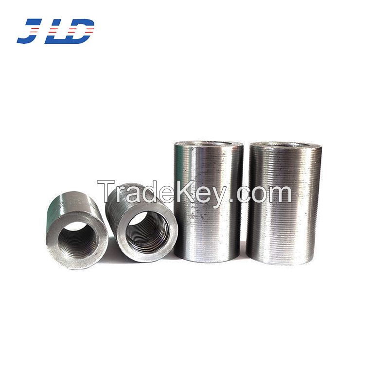  GB 45 steel bar straight thread connection sleeve 16mm-40mm steel bar joint sleeve positive thread sleeve