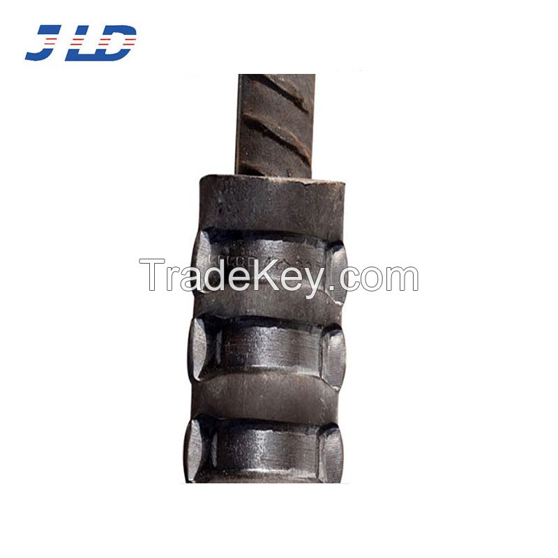 Customized GB iron standard steel bar cold extrusion sleeve one-time molding fast connector can play fishtail pattern bridge connector