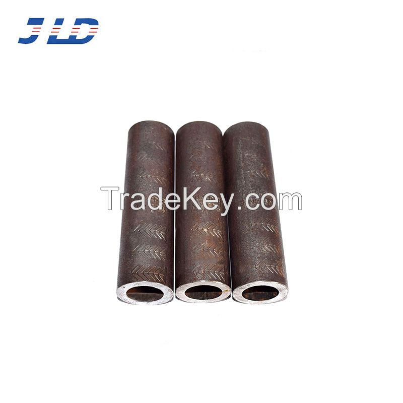 Customized GB iron standard steel bar cold extrusion sleeve one-time molding fast connector can play fishtail pattern bridge connector