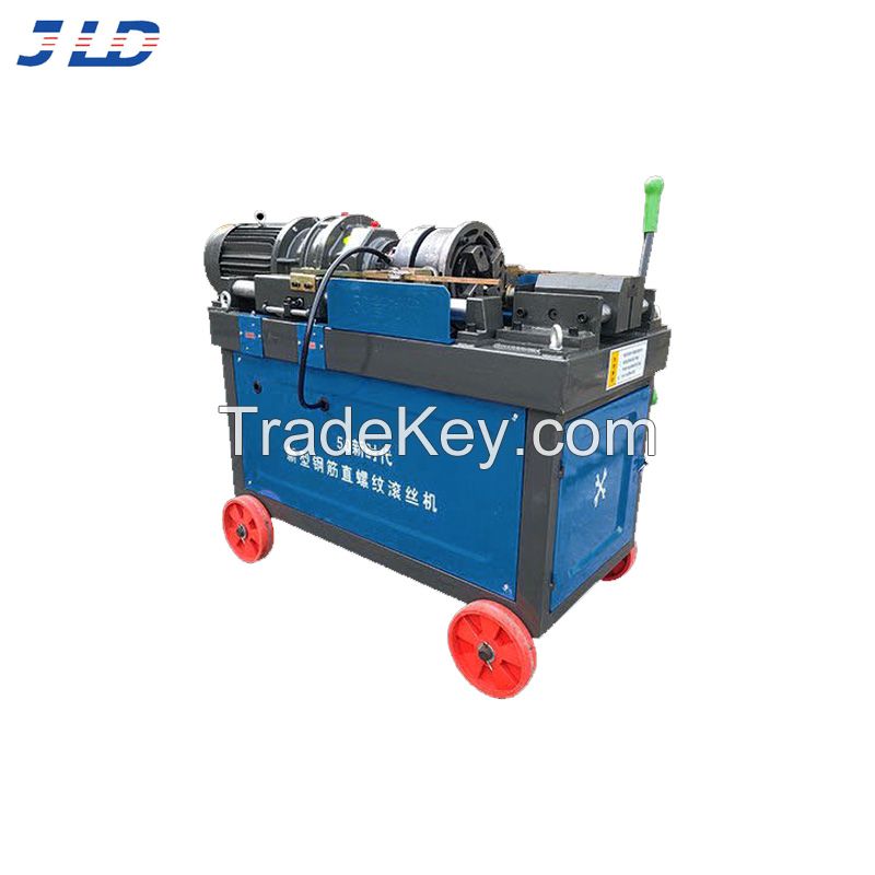 Semi automatic thread rolling machine steel bar straight thread rolling machine 16-40mm hrb40