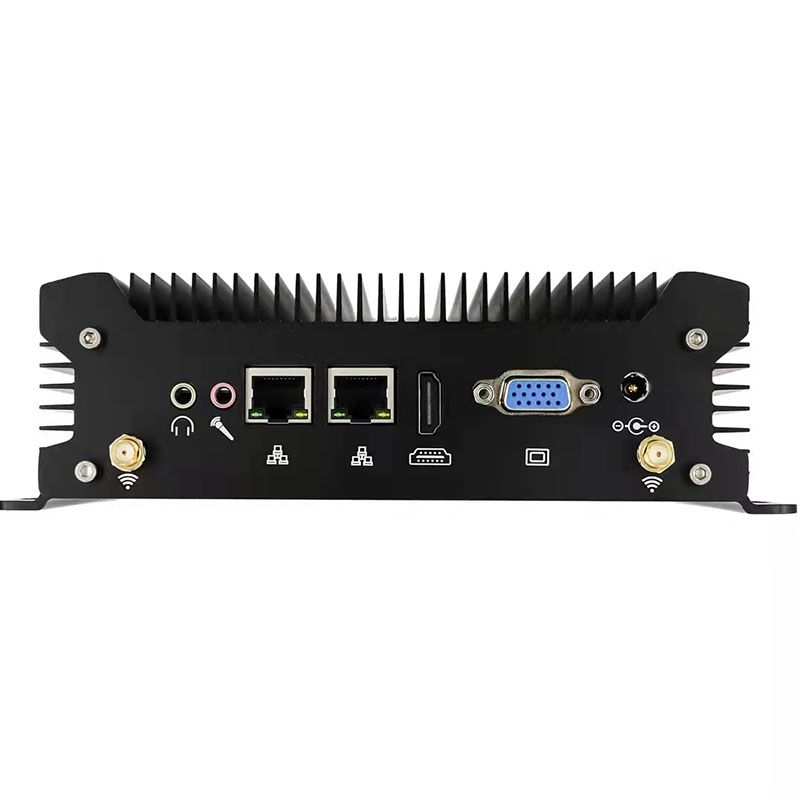 Chinese Industrial Mini PC factory with 8 USB 2 LAN WIFI Enabled Computer